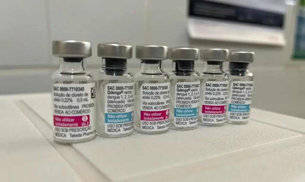 Paraíba recebe mais de 37 mil doses de vacina contra a Dengue