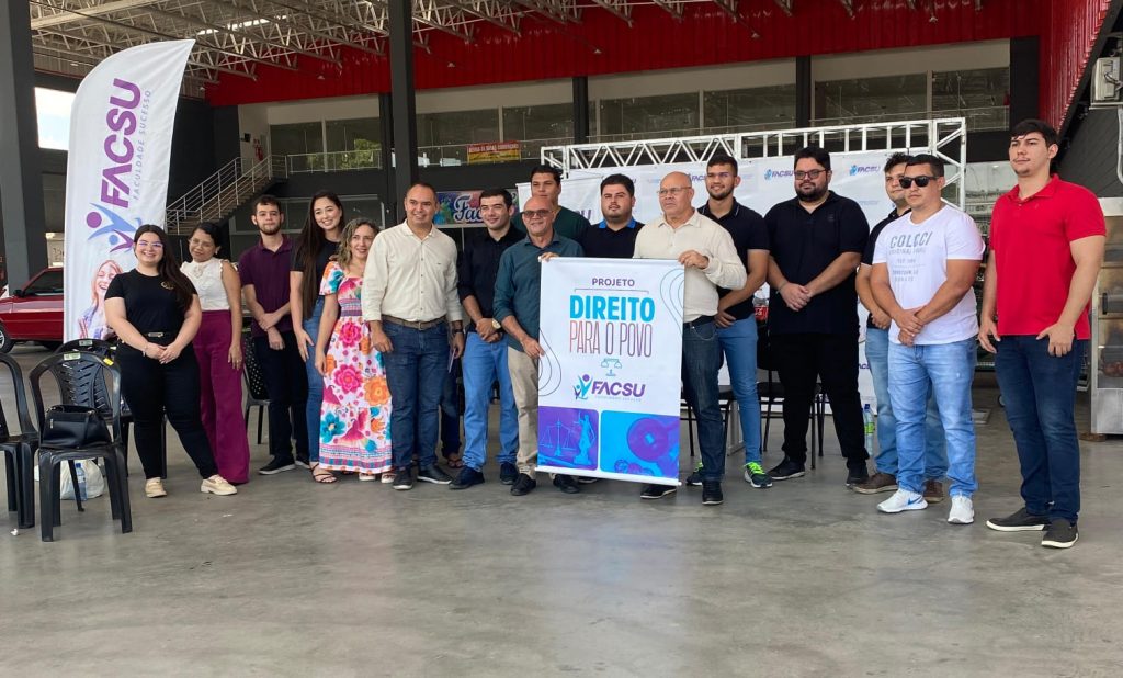 FACSU realiza projeto “Direito para o Povo” em parceria com a rede de supermercados Gil Atacarejo