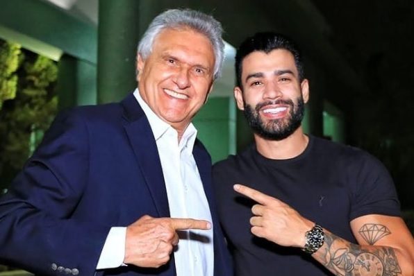 Gusttavo Lima e governador de Goiás confirmam disputa à Presidência em 2026