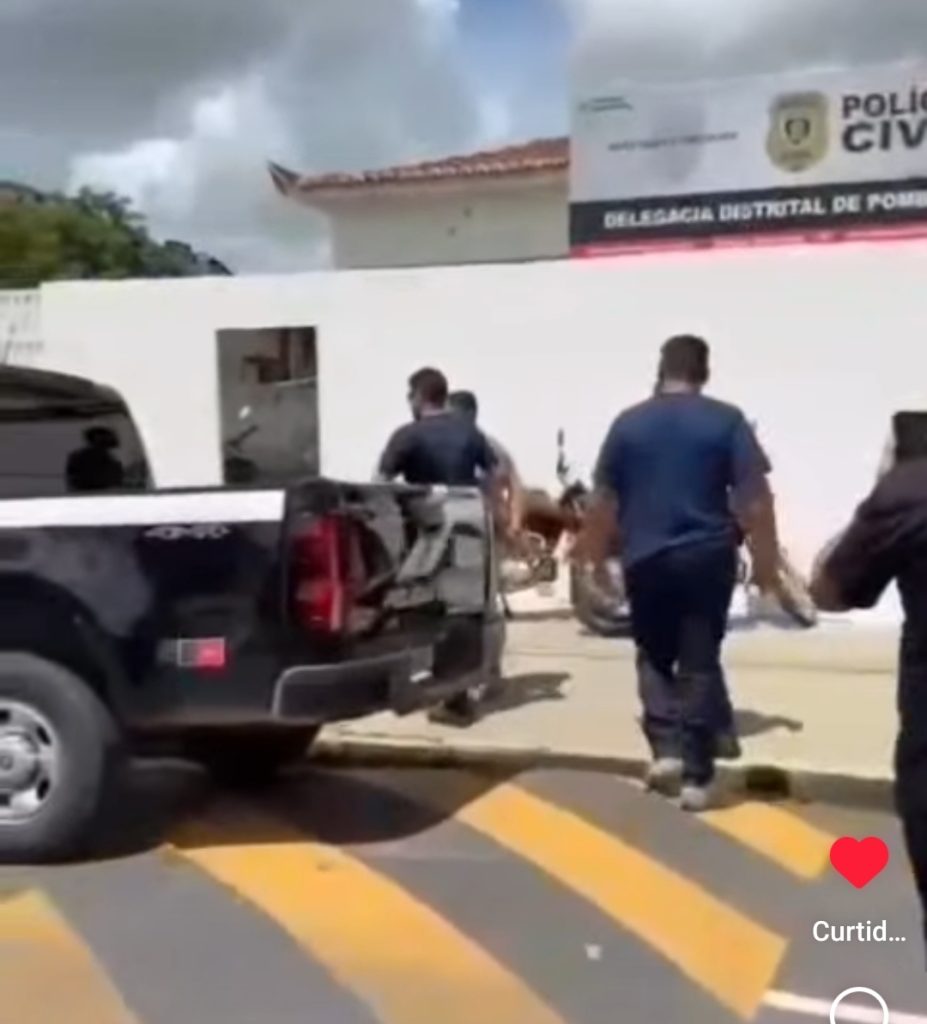 Policiais Civis e Militares atendem ocorrência de disparos de arma de fogo, apreendem munições e prendem um investigado, em Pombal