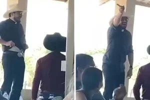 Cueca de padre é leiloada durante festejo e é arrematada por R$ 3 mil