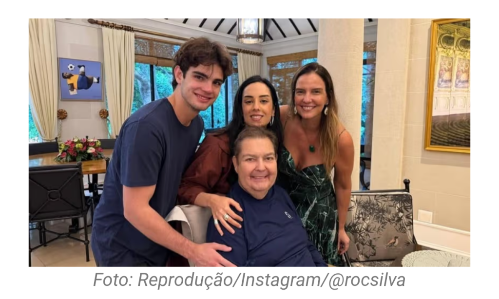 Faustão segue internado após retirada de sonda gástrica; entenda