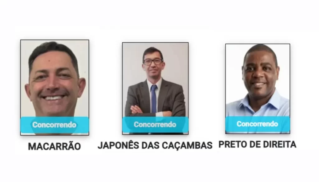 Capitão Maradona, Plínio Trump e Macarrão: conheça os nomes de candidatos mais curiosos