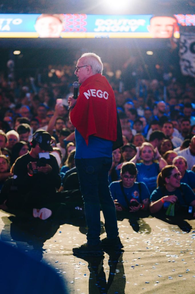Durante convenção, Cícero Lucena apresenta compromissos com educação, segurança pública e saúde do futuro
