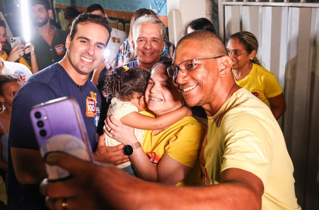 Lucas caminha pelo Cidade Verde e reforça compromisso com a segurança pública